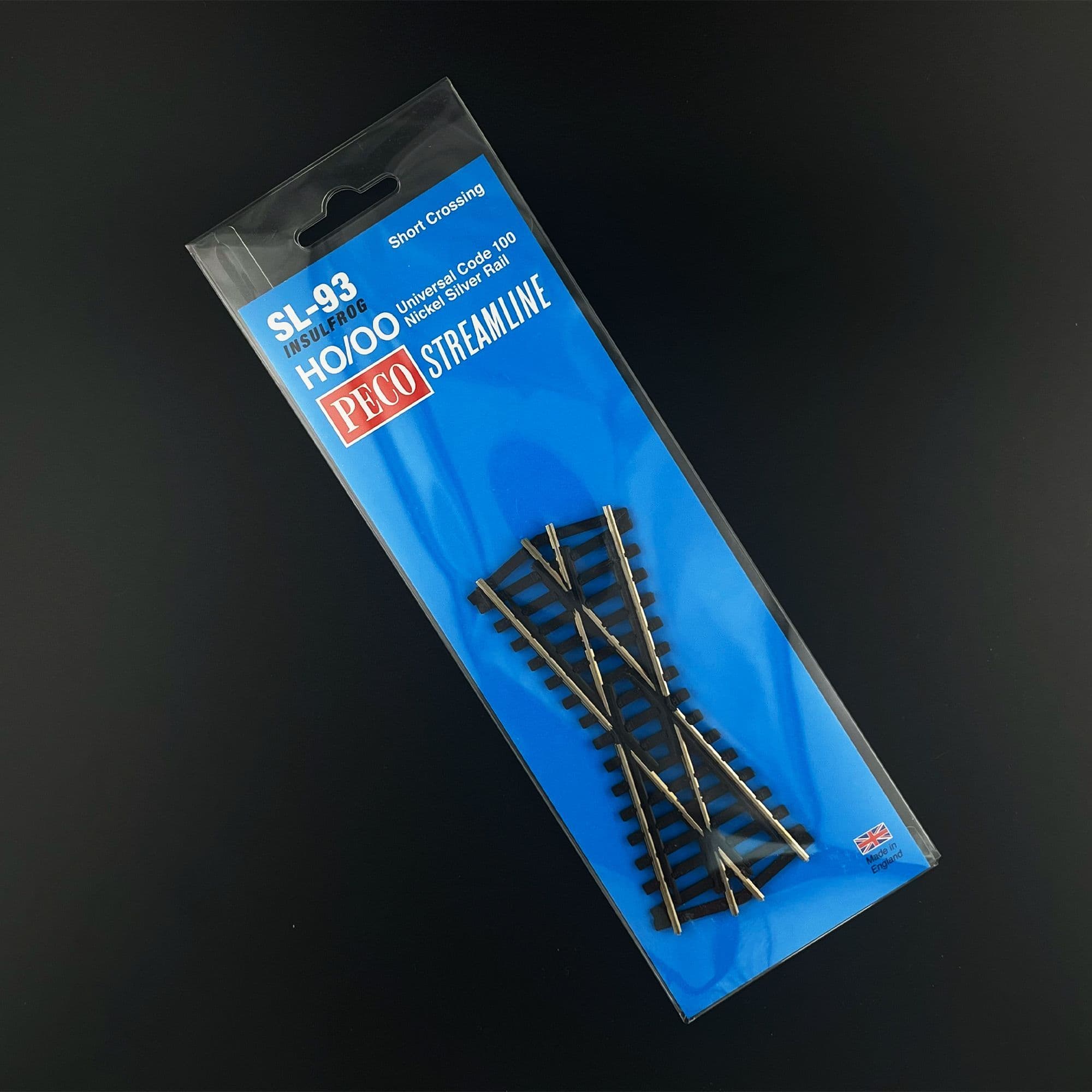 PECO STREAMLINE SL-80 Crossing Single Slip – Scale Model Scenery