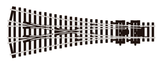 PECO STREAMLINE SL-99 Three Way Point/Turnout, Medium Radius