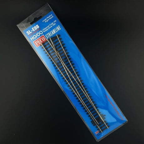 PECO STREAMLINE SL-E88 Point/Turnout, Large Radius, Right Hand