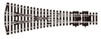 PECO STREAMLINE SL-E99 3 Way Point/Turnout, Medium Radius