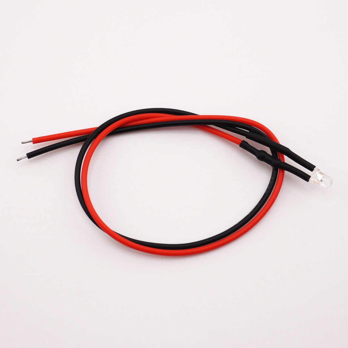 Pre-Wired 3mm Orange Flickering LED 9 to 12v (Pack of 1)