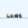 Preiser 10387 Seated Passengers for Bus/Train OO/HO
