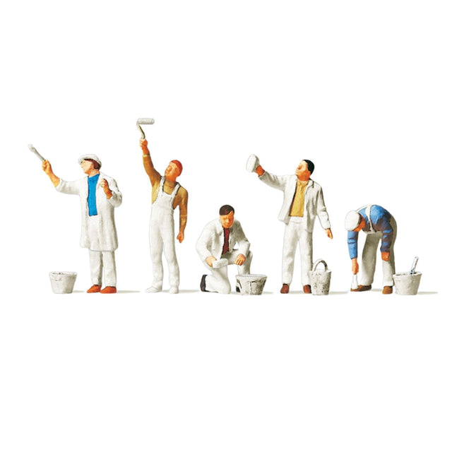 Preiser 10477 Decorators (Pack of 5) - OO/HO