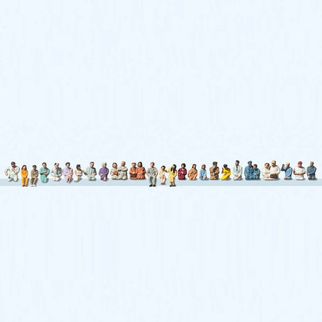 Preiser 14404 Bus Driver & Passengers (Pack of 26) OO/HO