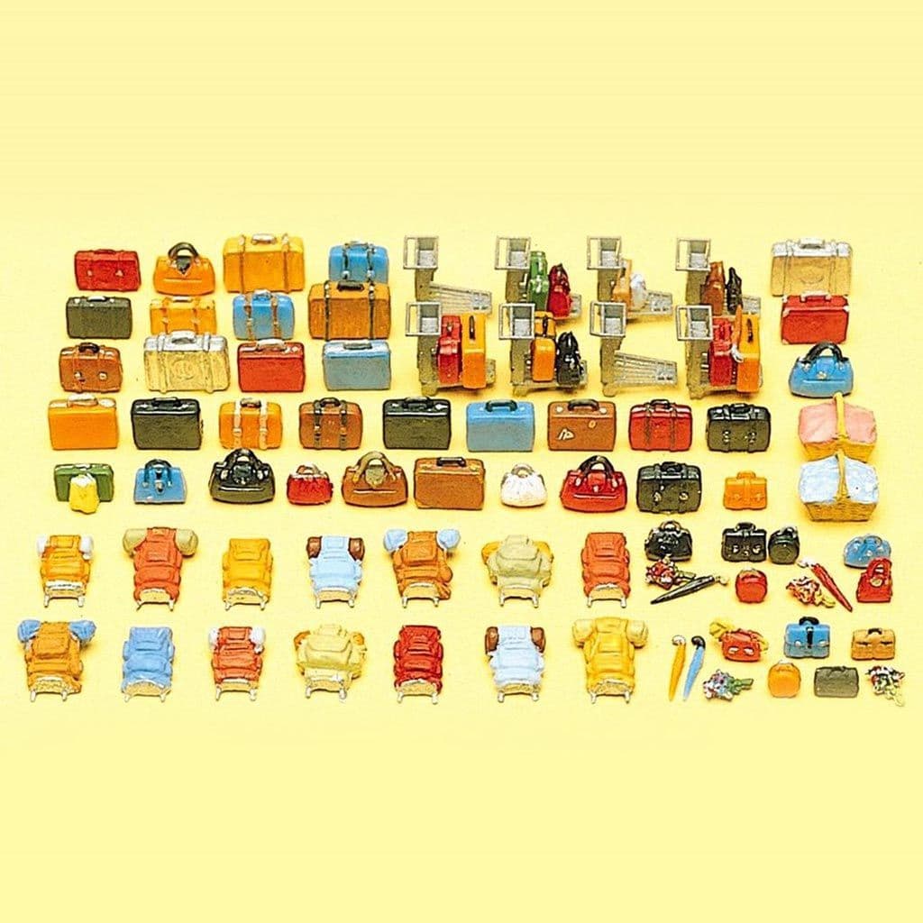 Preiser 17005 Luggage (Pack of 90) OO/HO