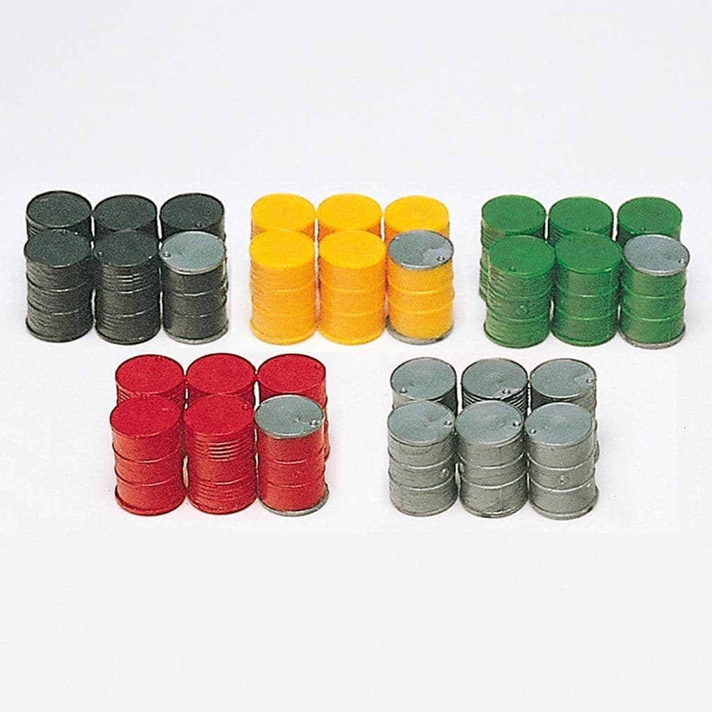 Preiser 17101 Metal Drums/Barrels (Pack of 30) OO/HO