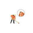 Preiser 28198 Fireman Sweeping OO/HO