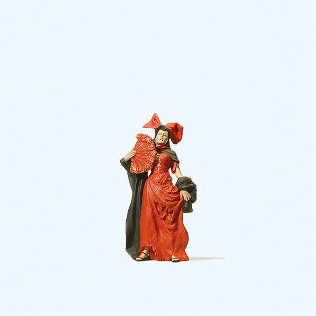 Preiser 29075 Single Female Vampire Figure  - OO/HO