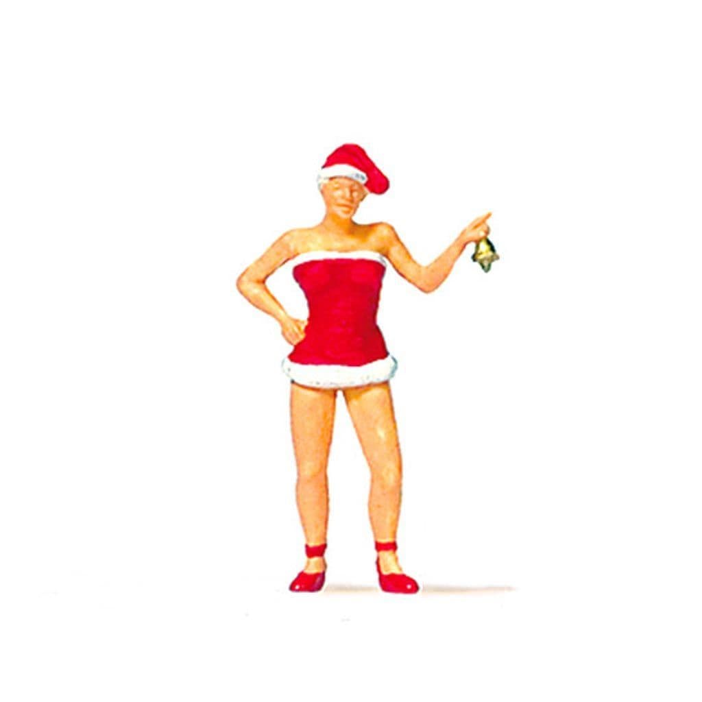 Preiser 29088 Christmas Girl With Bell Figure OO/HO