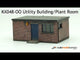 KX048-OO Utility Building/Plant Room - OO/4mm/1:76