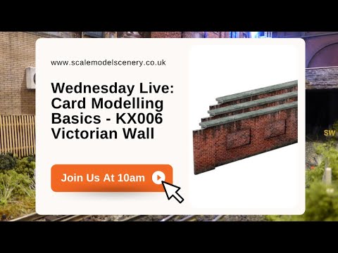 KX006-OO 7' Victorian Red Brick Lineside Weathered Wall OO/4mm/1:76
