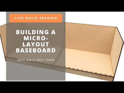 BB017 Micro Layout Baseboard In A Box #1 (1102 x 250 x 221mm)