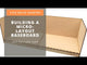 BB017 Micro Layout Baseboard In A Box #1 (1102 x 250 x 221mm)