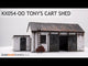 KX054-OO Tony's Cart Shed & Store - OO/4mm/1:76