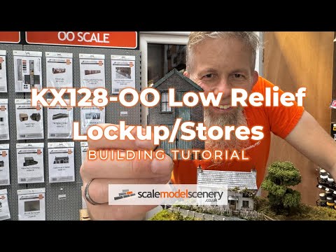 KX128-OO Low Relief Lockup/Stores - OO/4mm/1:76