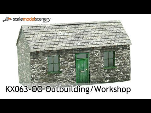 KX063-OO Outbuilding / Workshop - OO/4mm/1:76
