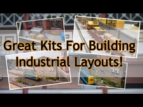KX002-OO 6ft Industrial Brick Wall And Gates OO/4mm/1:76
