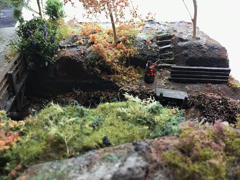 AX159-OO Brazier / Barrel Fire / Incinerator With Flickering LED Illumination - OO/4mm/1:76