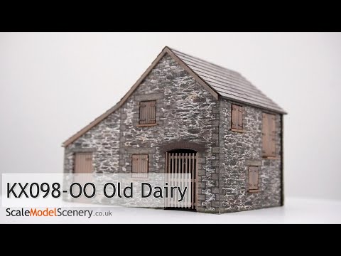 KX098-OO Old Dairy & Lean To - OO/4mm/1:76
