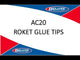 Deluxe Materials AC-20 Roket Glue Tips (Pack of 6)