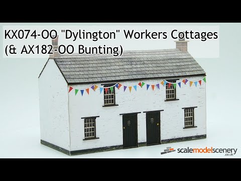KX074-OO "Dylington" Workers Cottages - OO/4mm/1:76