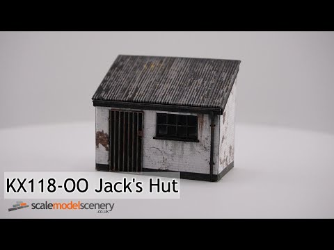 KX118-OO Jack's Hut - OO/4mm/1:76