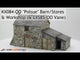 KX084-OO "Polsue" Barn/Stores & Workshop - OO/4mm/1:76