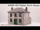 KX065-OO Poplar Farm House - OO Gauge/4mm/1:76