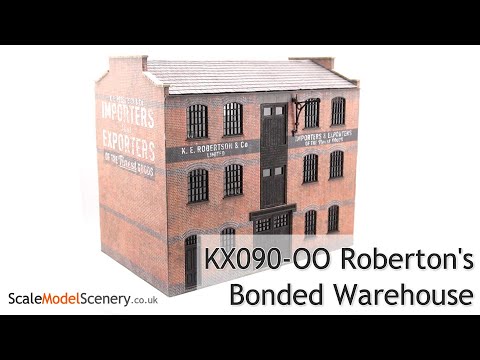 KX090-OO Robertson's Bonded Warehouse - OO/4mm/1:76