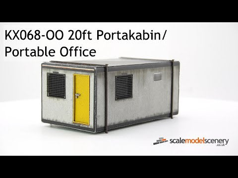 KX068-OO 20ft Portakabin / Portable Office - OO/4mm/1:76