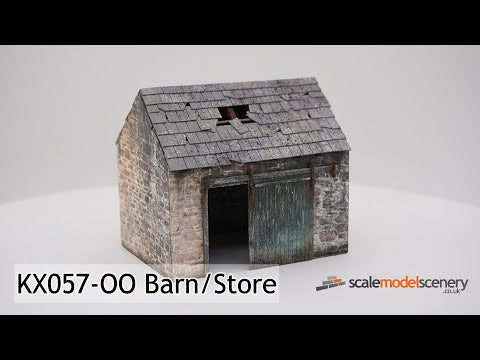 KX057-OO Barn / Store - OO/4mm/1:76