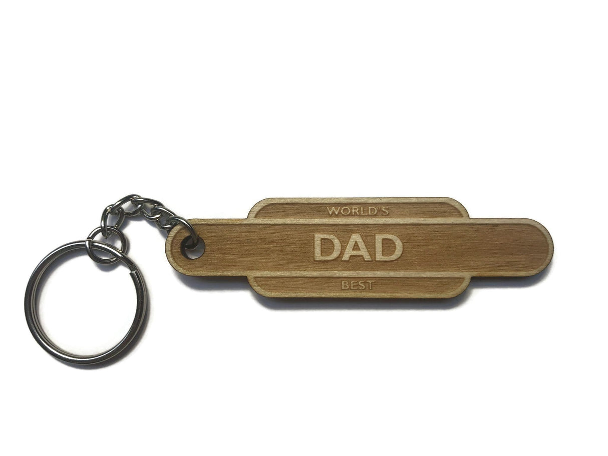 Railway Totem Father's Day Keyring