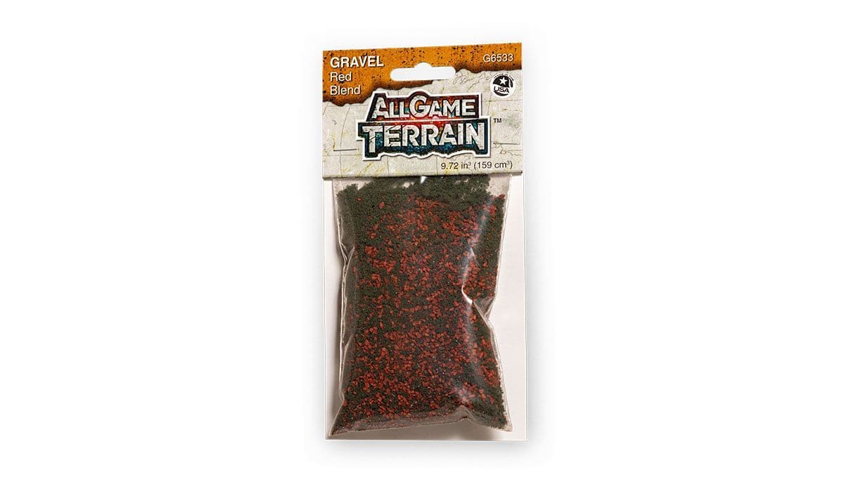 Red Blend Gravel by All Game Terrain G6533