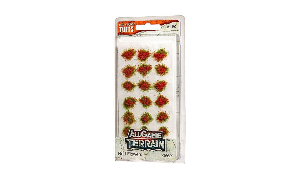 Red Flower Tufts by All Game Terrain G6629
