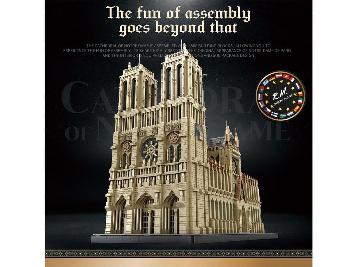 Reobrix Cathedral 8868pc Construction Set