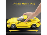 Reobrix Maserati Yellow Sports Car 384pc Construction Set 823