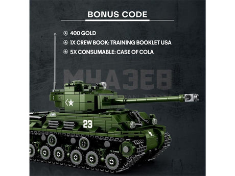 Reobrix World of Tanks Sherman 836pc Construction Set 77030
