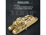 Reobrix World of Tanks TOG II 1427pc Construction Set 77032