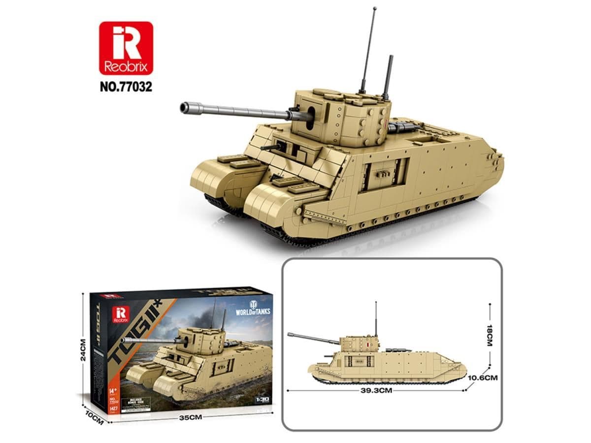 Reobrix World of Tanks TOG II 1427pc Construction Set 77032