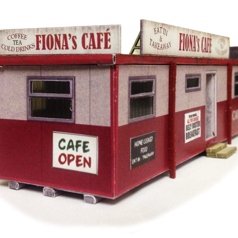 KX012-OO Roadside Cafe Fiona's - OO/4mm/1:76