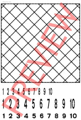 RX001-OO Laser Cut Road Marking Stencils OO/4mm/1:76