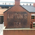 RX005-OO Liptons Tea Ghost Sign Mylar Stencil - OO/4mm/1:76