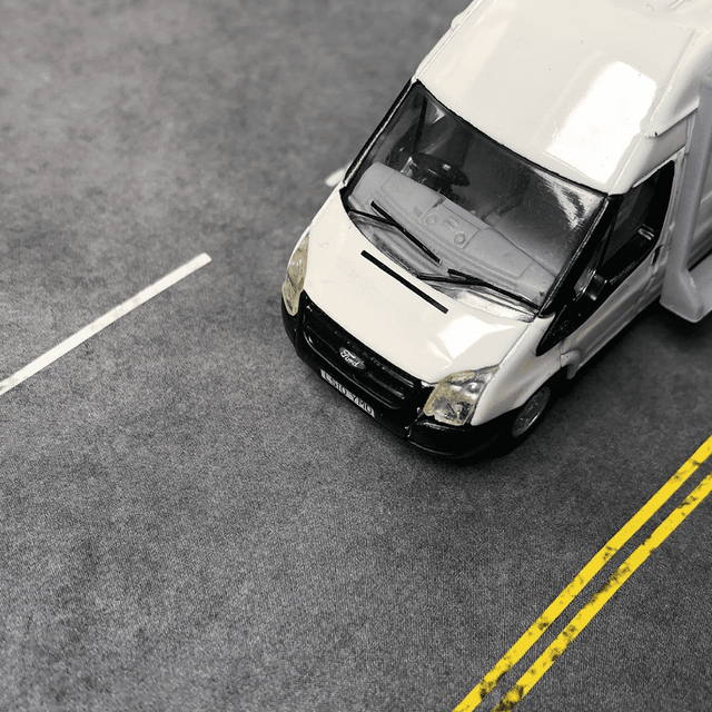 RX014-OO Laser Cut Self-Adhesive All Road Markings (Weathered) - Bumper Pack - OO/4mm/1:76