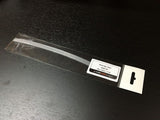 S008-OO Road Sign Posts 1mm Grey Plastic Rod (Pack of 10) OO/4mm/1:76