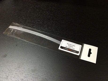 S008-OO Road Sign Posts 1mm Grey Plastic Rod (Pack of 10) OO/4mm/1:76