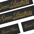 S016-OO Grace Brothers Department Store Signage For Metcalfe PO279 OO/4mm/1:76