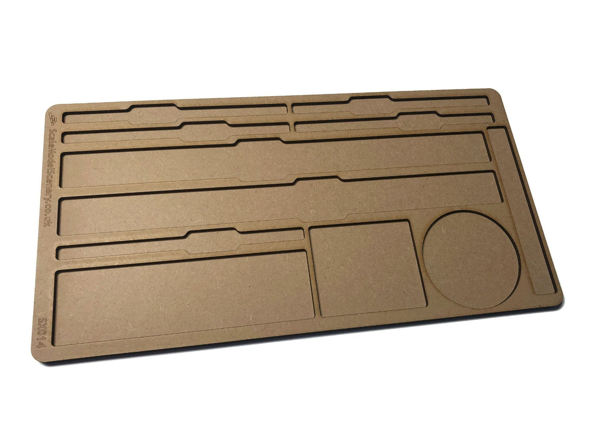 SX014 Low Profile Modellers Organiser Tray