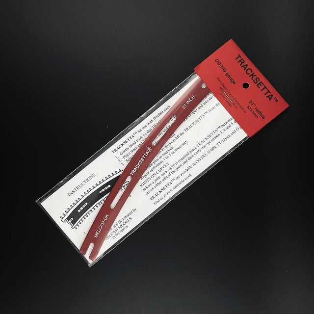 TAOOT21 Tracksetta Curved Track Laying Tool 21/533mm Radius (For OO/HO Track)