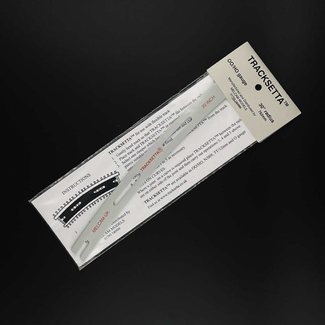 TAOOT30 Tracksetta Curved Track Laying Tool 30/762mm Radius (For OO/HO Track)