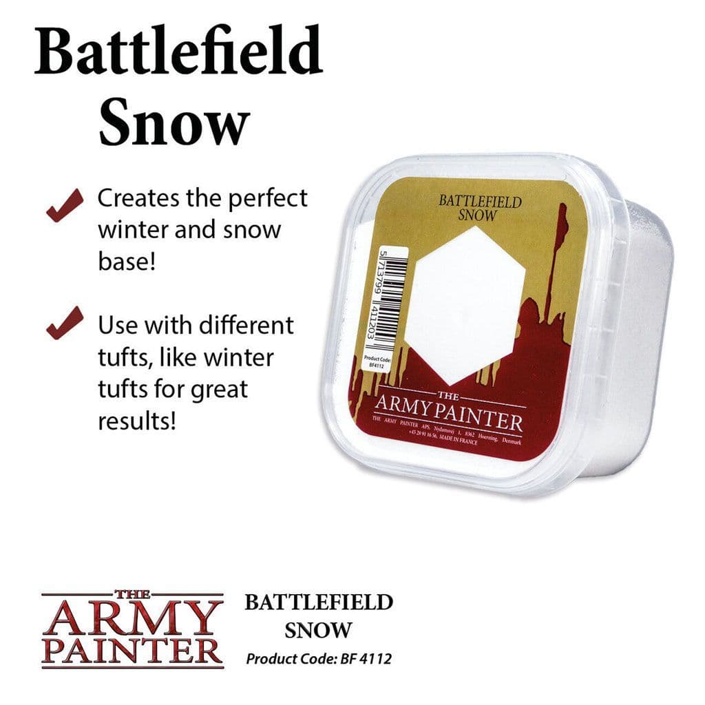 The Army Painter BF4112 Battlefield Snow Scatter